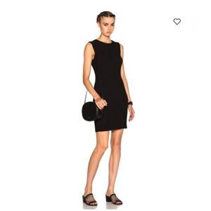 knee length dresses for ladies James Perse Sheer Slub Crew Neck Tee